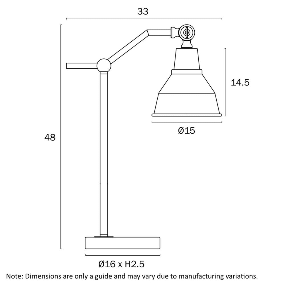 Telbix KYLAN Table Lamp - 25W-Telbix-Ozlighting.com.au