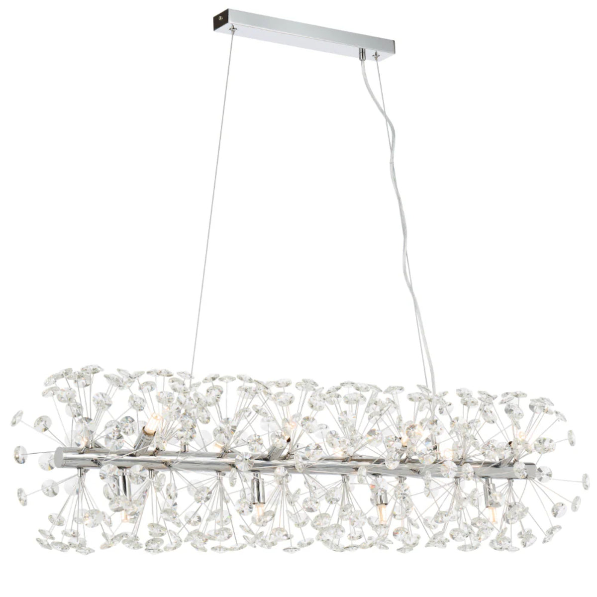 Telbix LERIDA 12-Light Rectangular Pendant-Telbix-Ozlighting.com.au