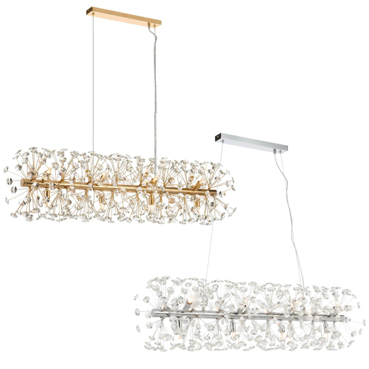 Telbix LERIDA 12-Light Rectangular Pendant-Telbix-Ozlighting.com.au