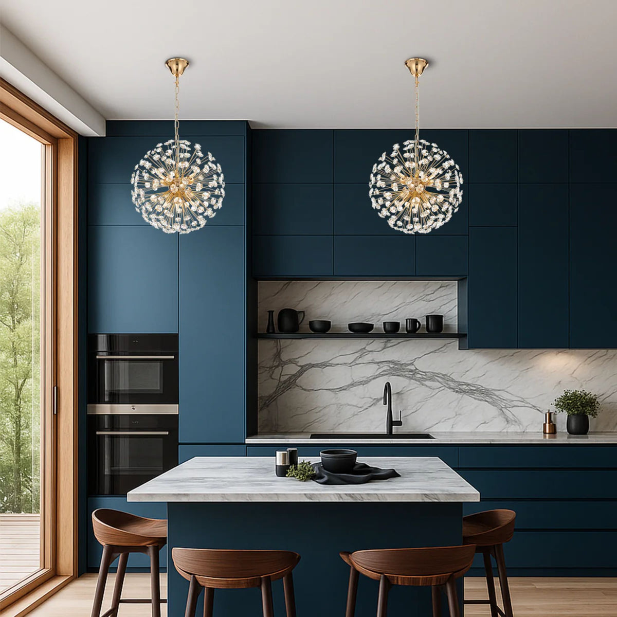 Telbix LERIDA 8-Light Round Pendant-Telbix-Ozlighting.com.au