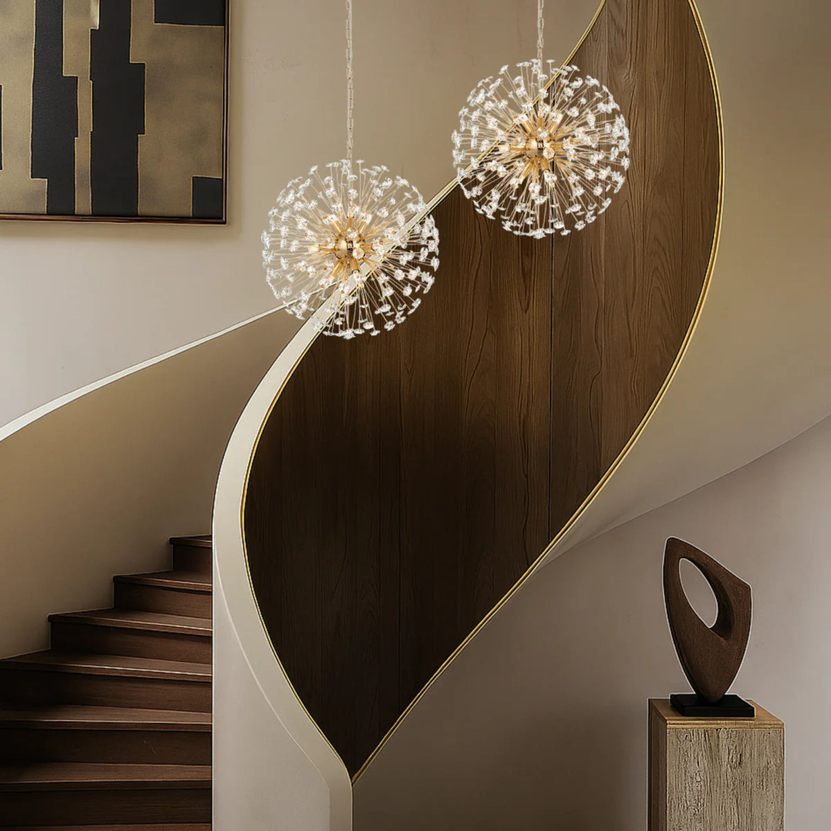 Telbix LERIDA 9-Light Round Pendant-Telbix-Ozlighting.com.au