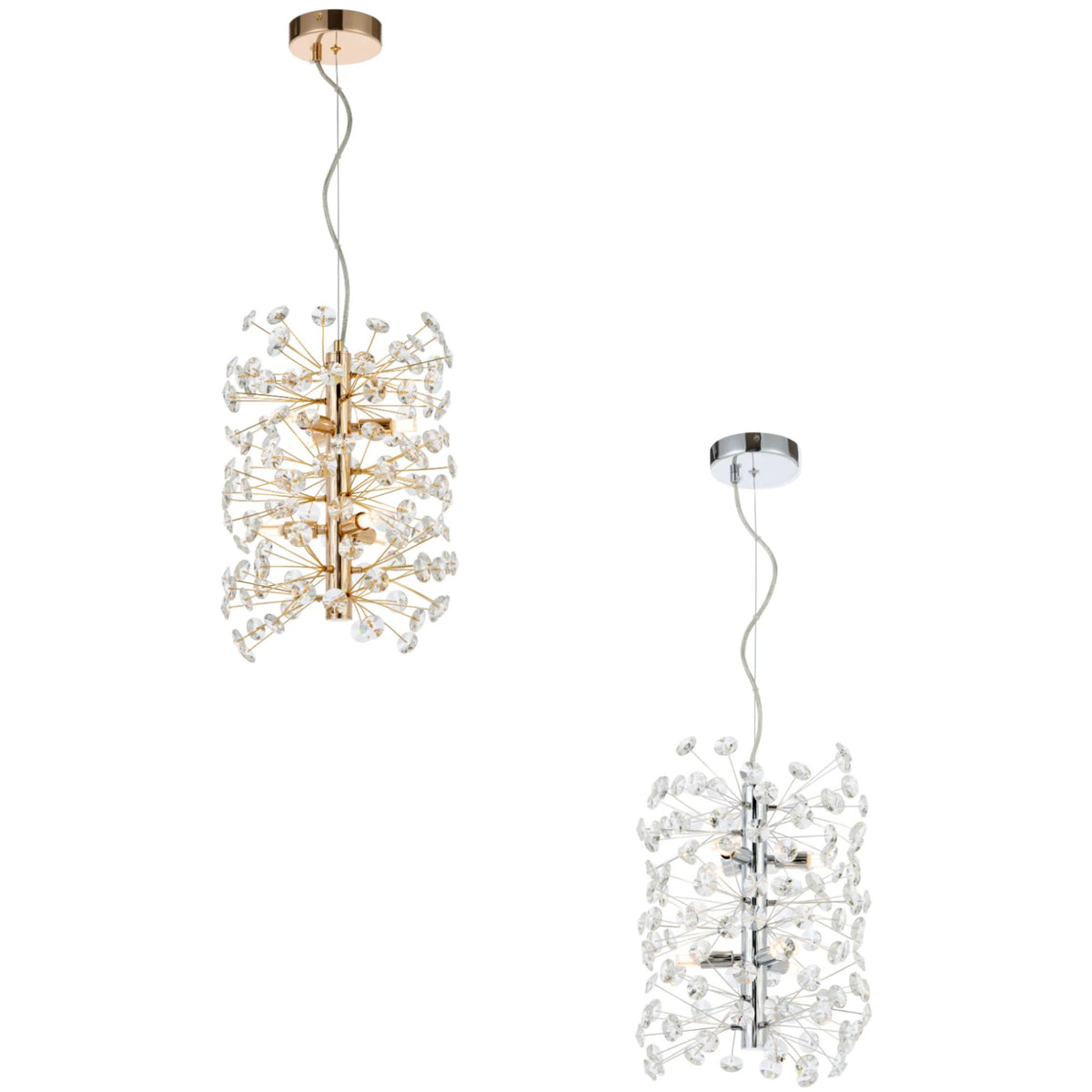 Telbix LERIDA Pendant - 6 Light Vertical-Telbix-Ozlighting.com.au