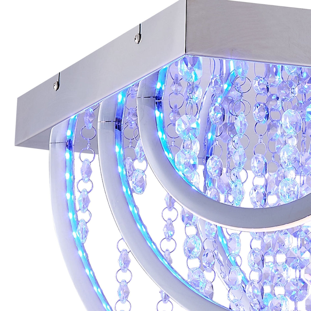 Telbix LUXIA 25W Crystal LED Ceiling Light-Telbix-Ozlighting.com.au