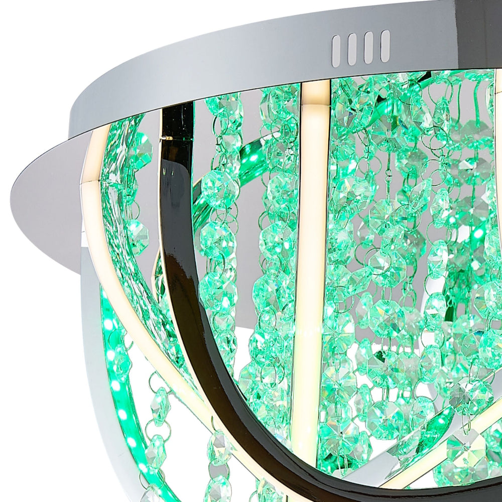 Telbix LUXIA 44W Crystal LED Ceiling Light-Telbix-Ozlighting.com.au