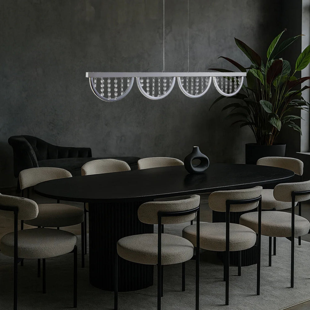 Telbix LUXIA Pendant Light Crystal Dimmable-Telbix-Ozlighting.com.au