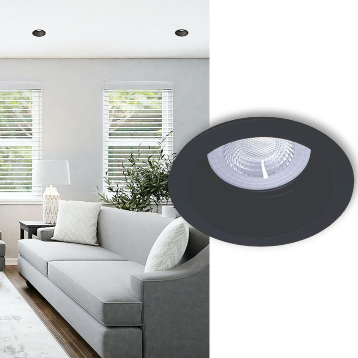 Telbix MACRO - 9W LED Colour-Switchable Downlight-Telbix-Ozlighting.com.au