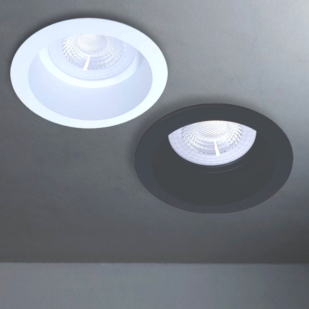 Telbix MACRO - 9W LED Colour-Switchable Downlight-Telbix-Ozlighting.com.au