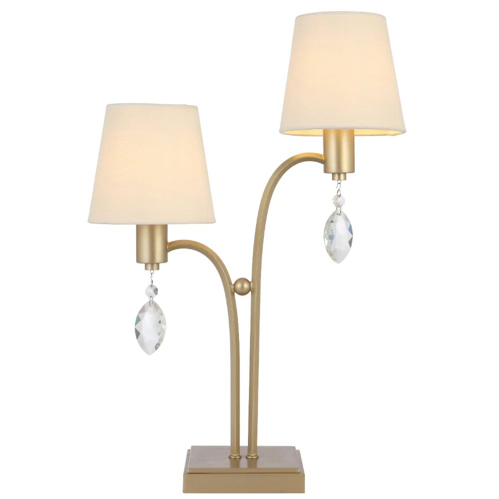 Telbix MALVERN 2 Table Lamp - Max. 50W Total-Telbix-Ozlighting.com.au