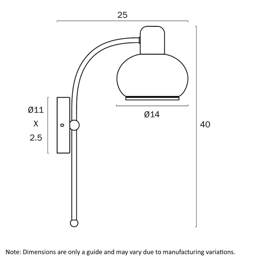 Telbix MARBELL Wall Light - 25W-Telbix-Ozlighting.com.au