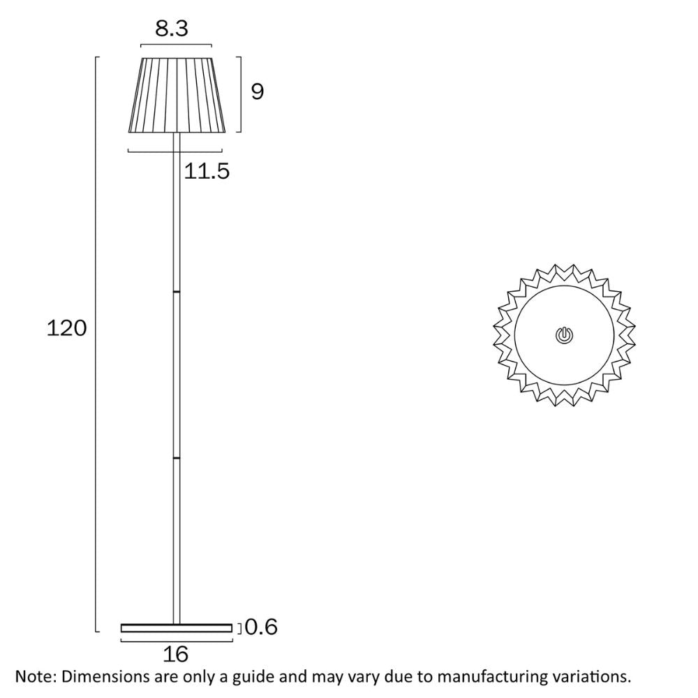 Telbix MINDY Floor Lamp - 3W-Telbix-Ozlighting.com.au