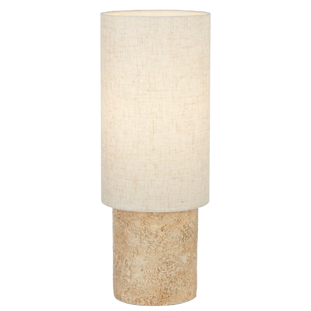 Telbix MINRA Table Lamp - Beige-Telbix-Ozlighting.com.au