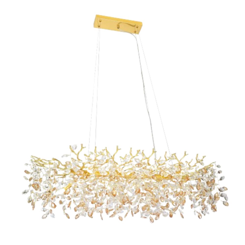 Telbix MOLENA Pendant - 10 Light Rectangular-Telbix-Ozlighting.com.au