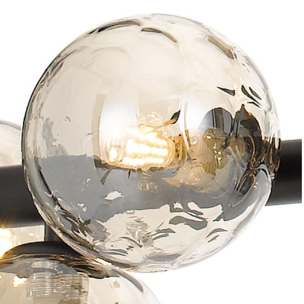 Telbix MORAN - 18 Light Metal & Glass Linear Pendant-Telbix-Ozlighting.com.au