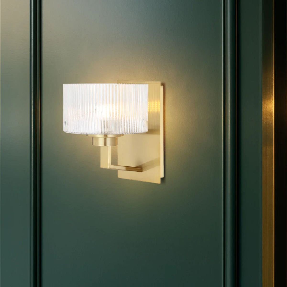 Telbix MORENO II Wall Light Glass 25W-Telbix-Ozlighting.com.au