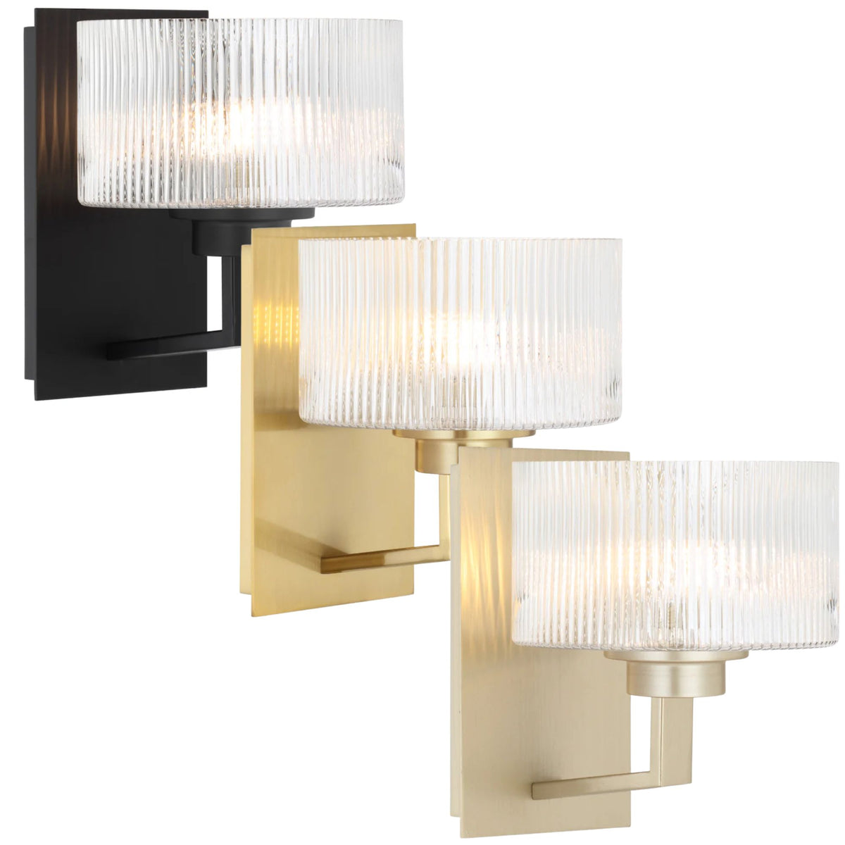 Telbix MORENO II Wall Light Glass 25W-Telbix-Ozlighting.com.au