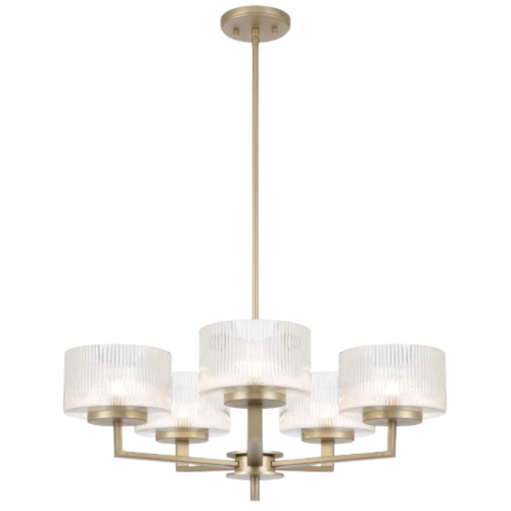 Telbix MORENO Pendant - 5 Light, Silver-Telbix-Ozlighting.com.au