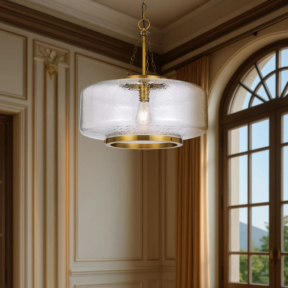 Telbix MORNET Pendant Light Dimmable Glass-Telbix-Ozlighting.com.au