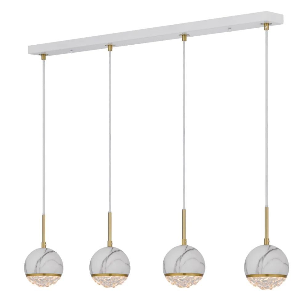 Telbix ONETA - 4 Light Spherical Pendant-Telbix-Ozlighting.com.au