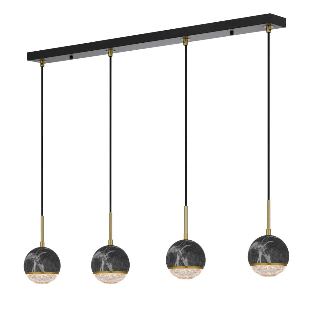 Telbix ONETA Pendant - 4 Light Spherical-Telbix-Ozlighting.com.au