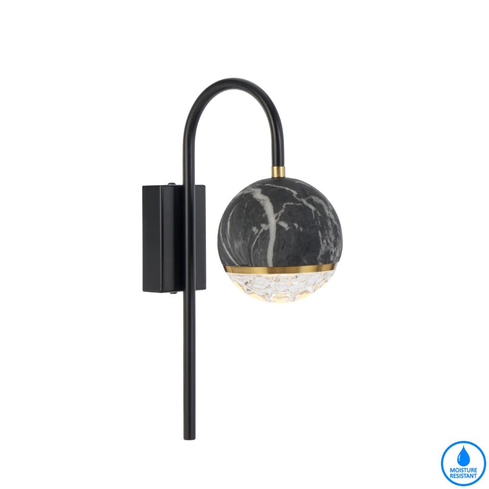 Telbix ONETA Wall Light - 6W, Arm, White-Telbix-Ozlighting.com.au