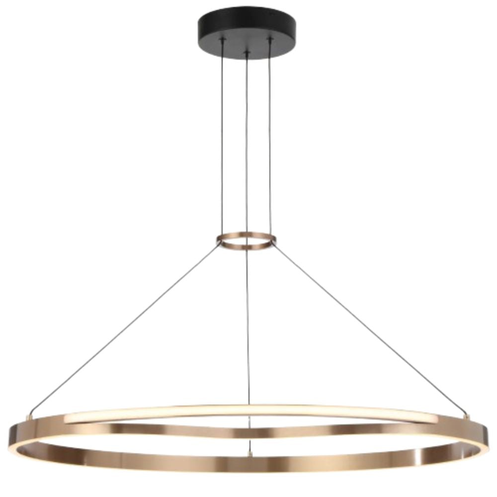 Telbix OSTROM Art Deco Style Pendant - 1 Light-Telbix-Ozlighting.com.au