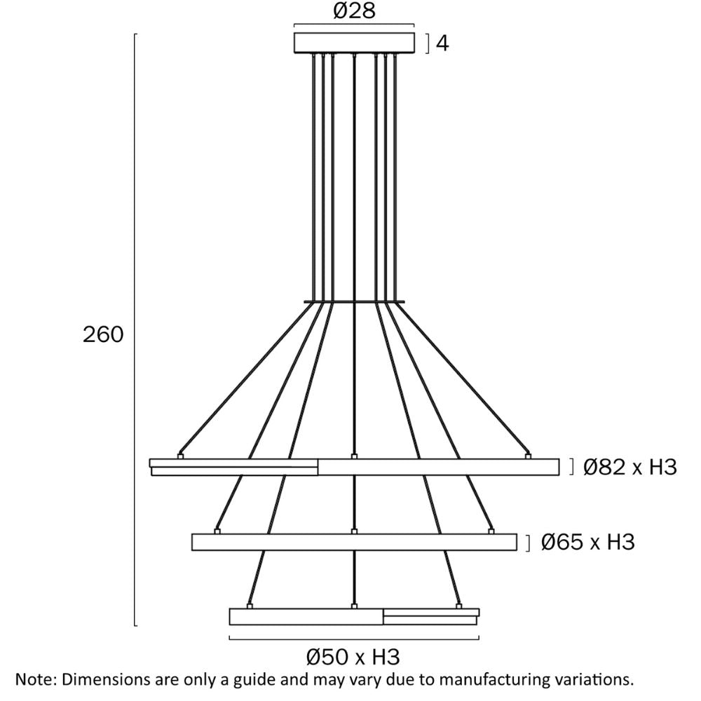Telbix OSTROM Pendant - 3 Light-Telbix-Ozlighting.com.au