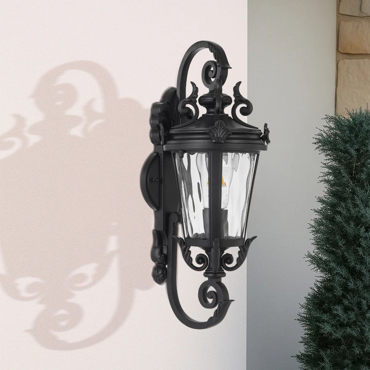 Telbix PEDRAL 18 - 25W Outdoor Wall Light-Telbix-Ozlighting.com.au