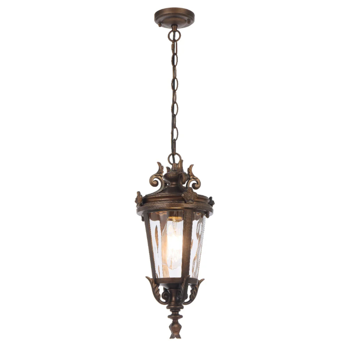 Telbix PEDRAL Pendant Light Aluminium and Glass 18cm-Telbix-Ozlighting.com.au
