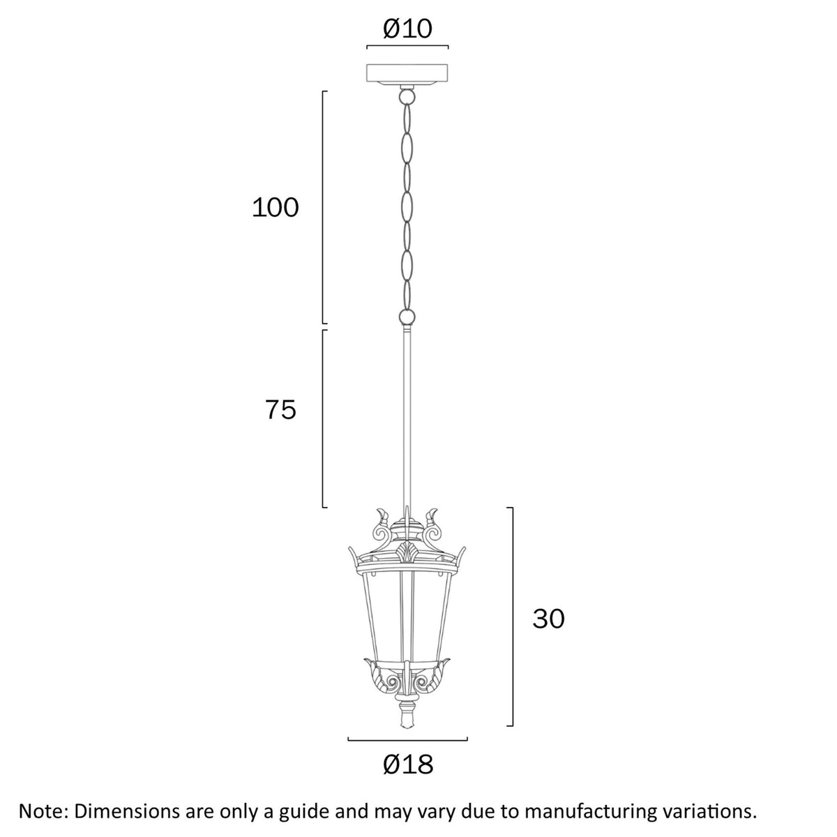 Telbix PEDRAL Pendant Light Aluminium and Glass 18cm-Telbix-Ozlighting.com.au