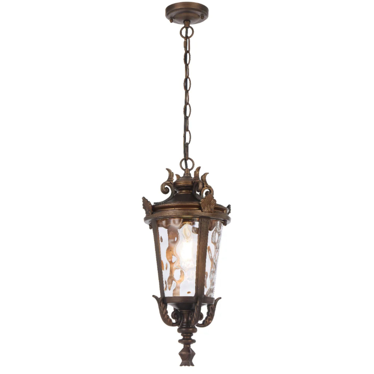Telbix PEDRAL Pendant Light Aluminium and Glass 23cm-Telbix-Ozlighting.com.au