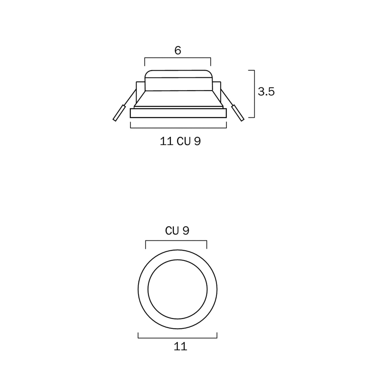 Telbix POD Downlight - 110 G2-Telbix-Ozlighting.com.au