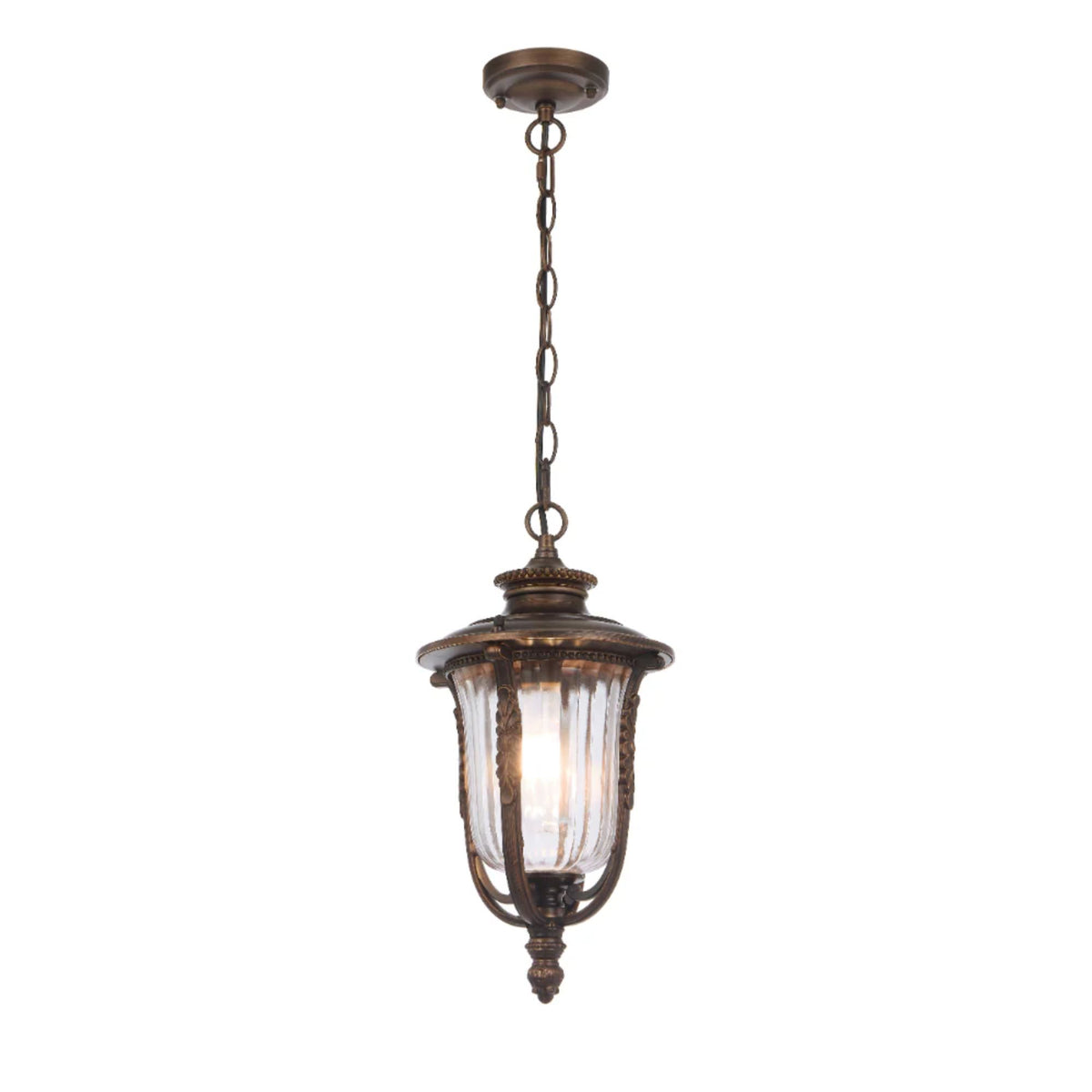 Telbix RAMIRO Pendant Light Aluminium and Glass 20cm-Telbix-Ozlighting.com.au