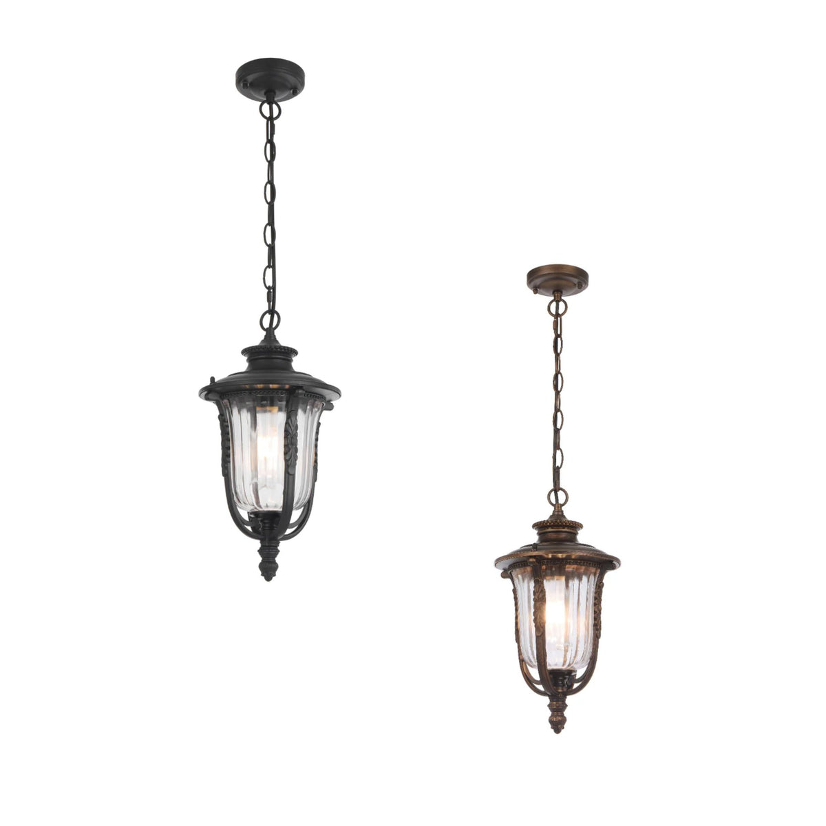 Telbix RAMIRO Pendant Light Aluminium and Glass 20cm-Telbix-Ozlighting.com.au