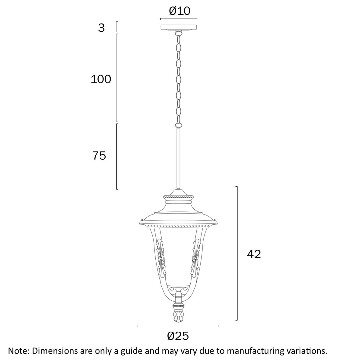 Telbix RAMIRO Pendant Light Aluminium and Glass 25cm-Telbix-Ozlighting.com.au