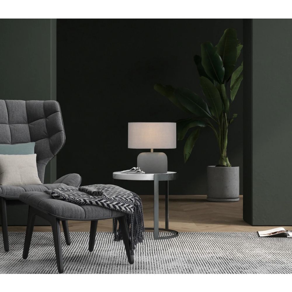 Telbix REANO Table Lamp - Terrazzo/Concrete-Telbix-Ozlighting.com.au