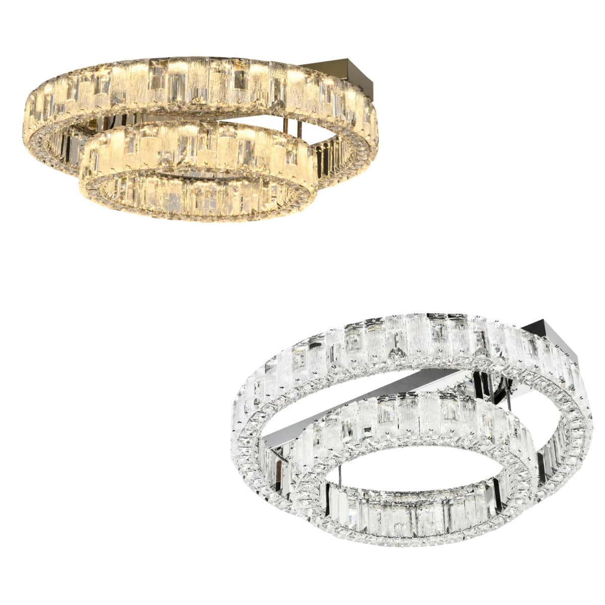 Telbix RIAS CTC Ceiling Light - 2 Ring-Telbix-Ozlighting.com.au
