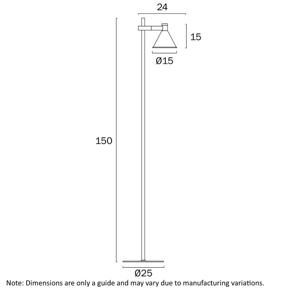 Telbix ROSNER Floor Lamp - 6W-Telbix-Ozlighting.com.au