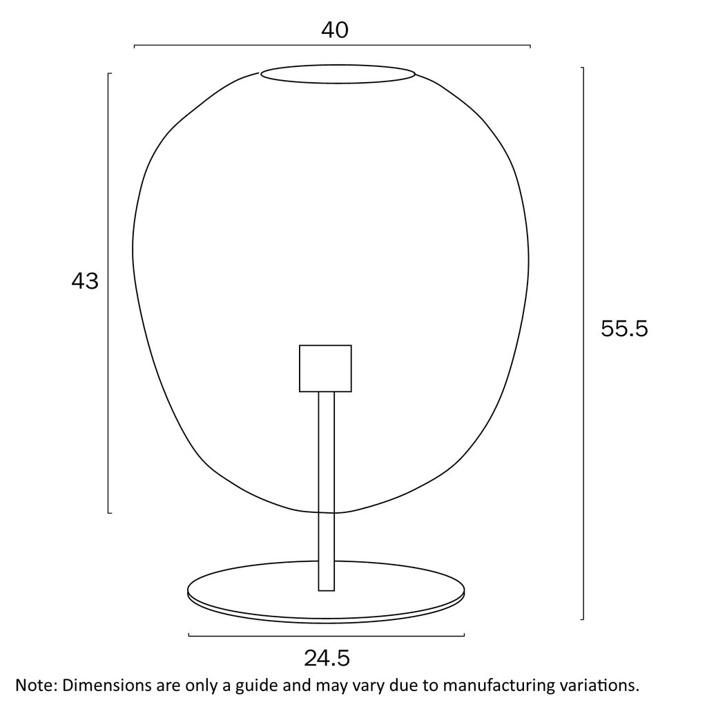 Telbix Rana Table Lamp - 40cm, Medium-Telbix-Ozlighting.com.au