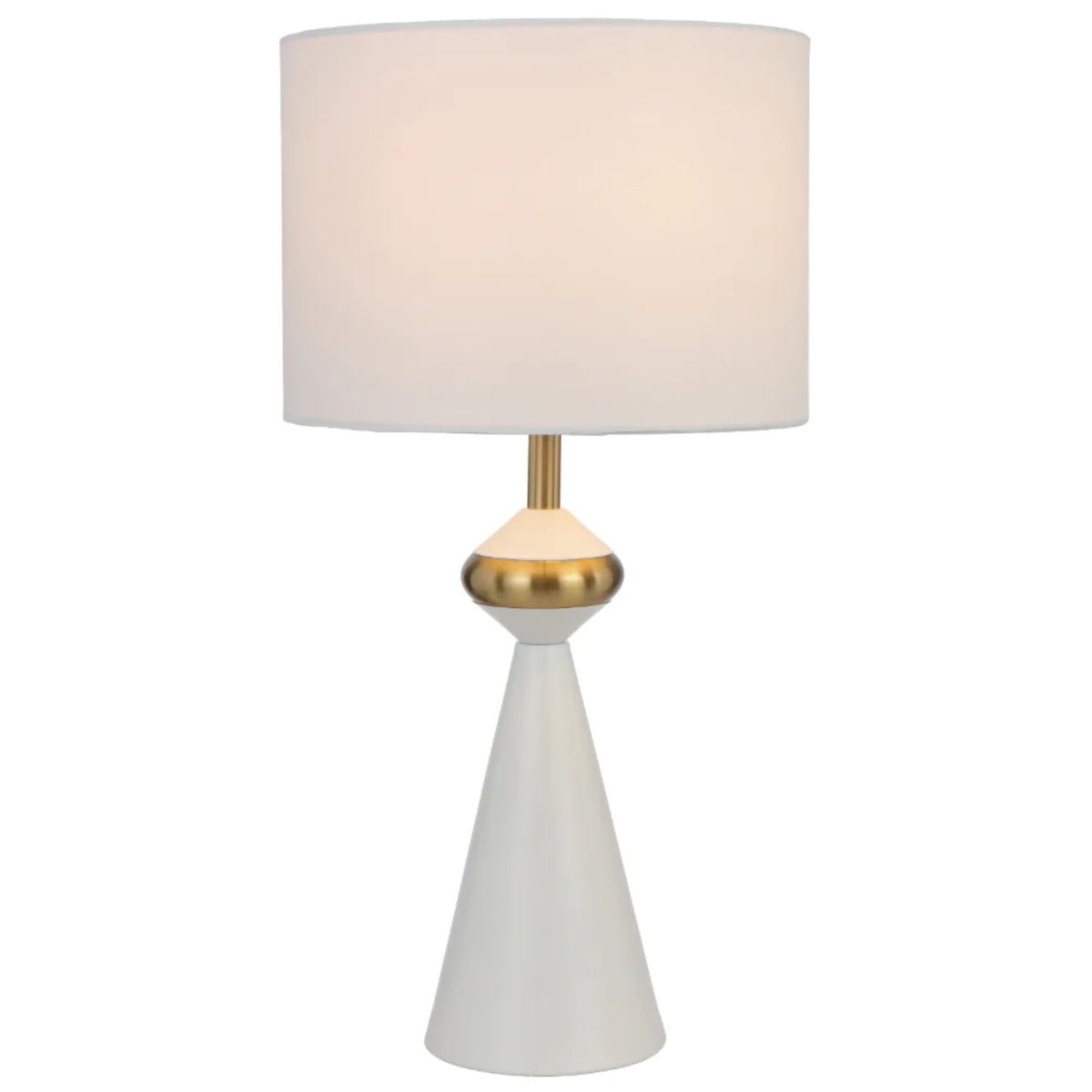 Telbix SATILLO Table Lamp Fabric Shade 480mm-Telbix-Ozlighting.com.au