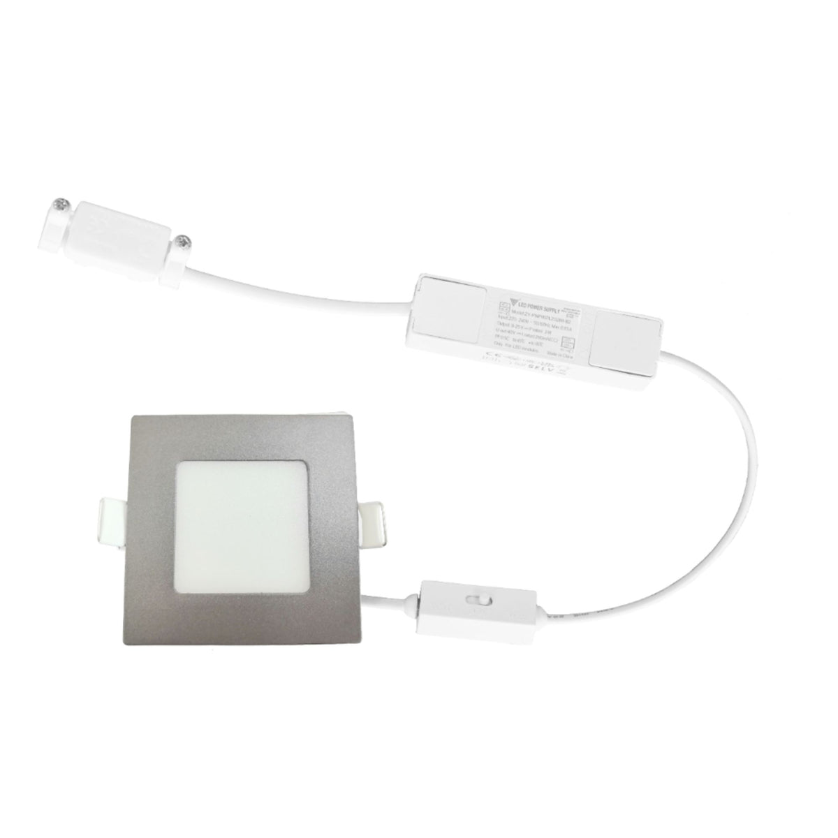 Telbix STOW Step Light - 3W, Square-Telbix-Ozlighting.com.au