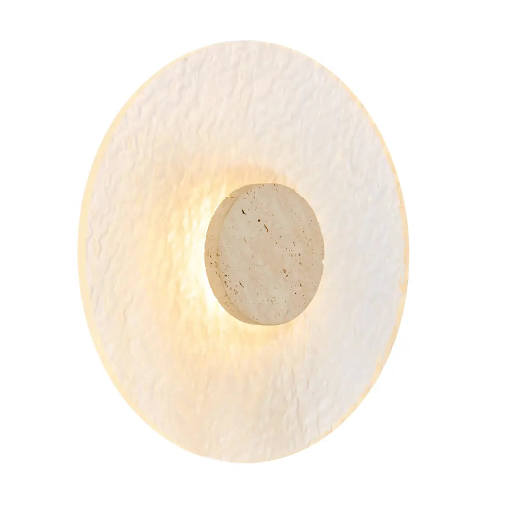 Telbix TAVIA LED Wall Light - Travertine and Acrylic-Telbix-Ozlighting.com.au