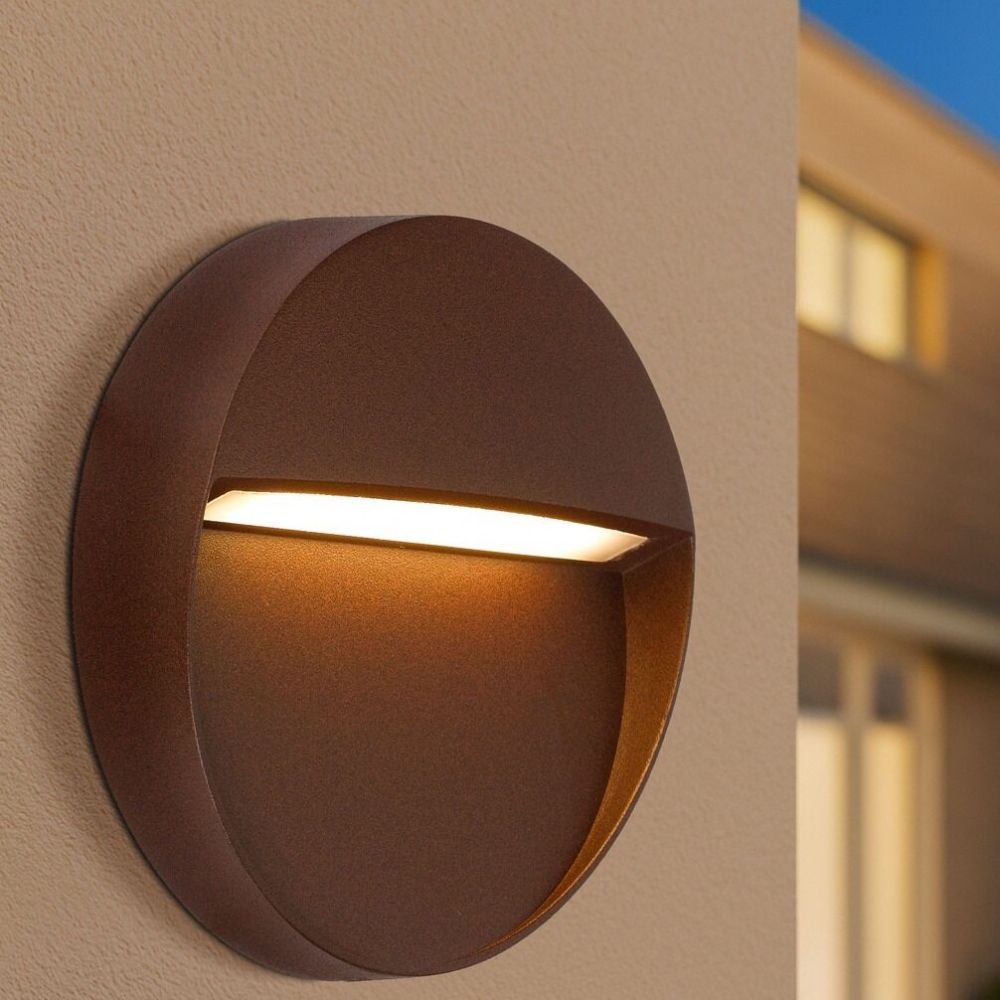 Telbix TERIN - 3W Round Wall Light-Telbix-Ozlighting.com.au