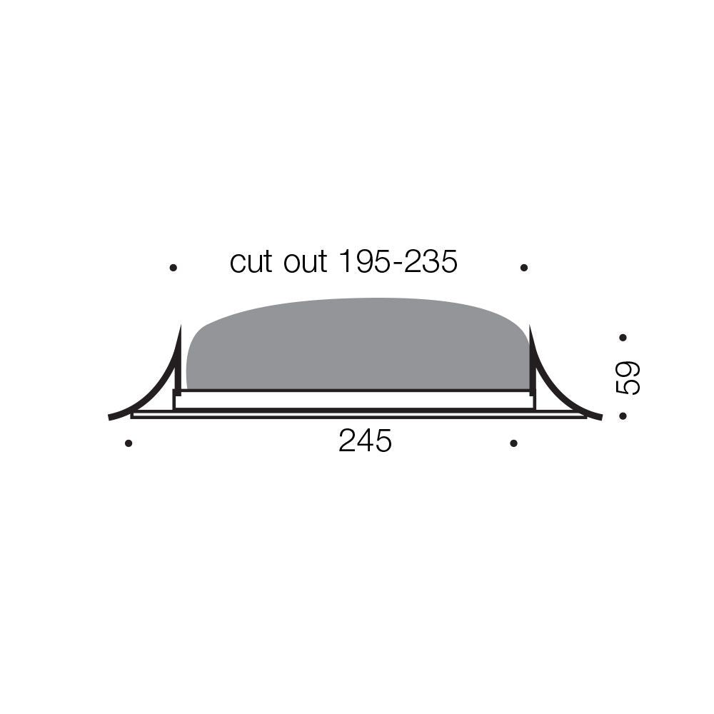 Telbix TORNADO LED Downlight - 30/40W, GEN2-Telbix-Ozlighting.com.au
