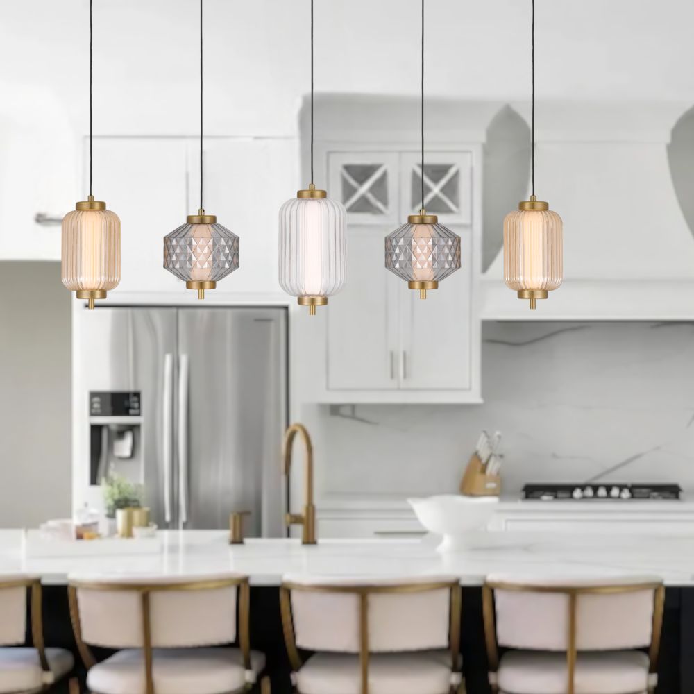 Telbix TORSO Pendant - 5 Light Bar-Telbix-Ozlighting.com.au