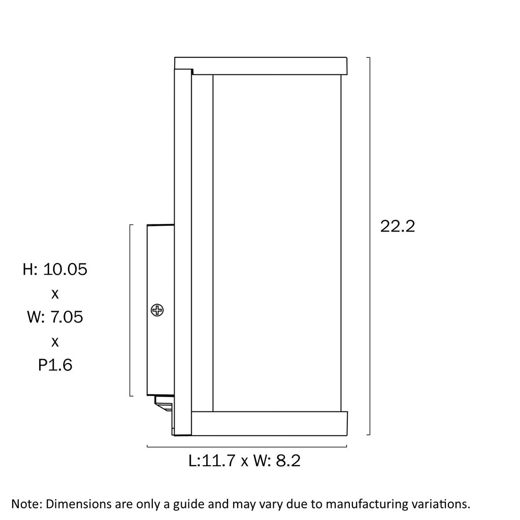 Telbix Thirlo Outdoor Wall Light-Telbix-Ozlighting.com.au