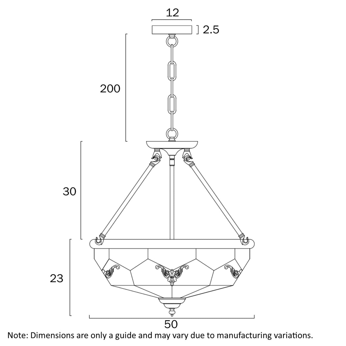 Telbix VALMONT Pendant - 6 Light-Telbix-Ozlighting.com.au