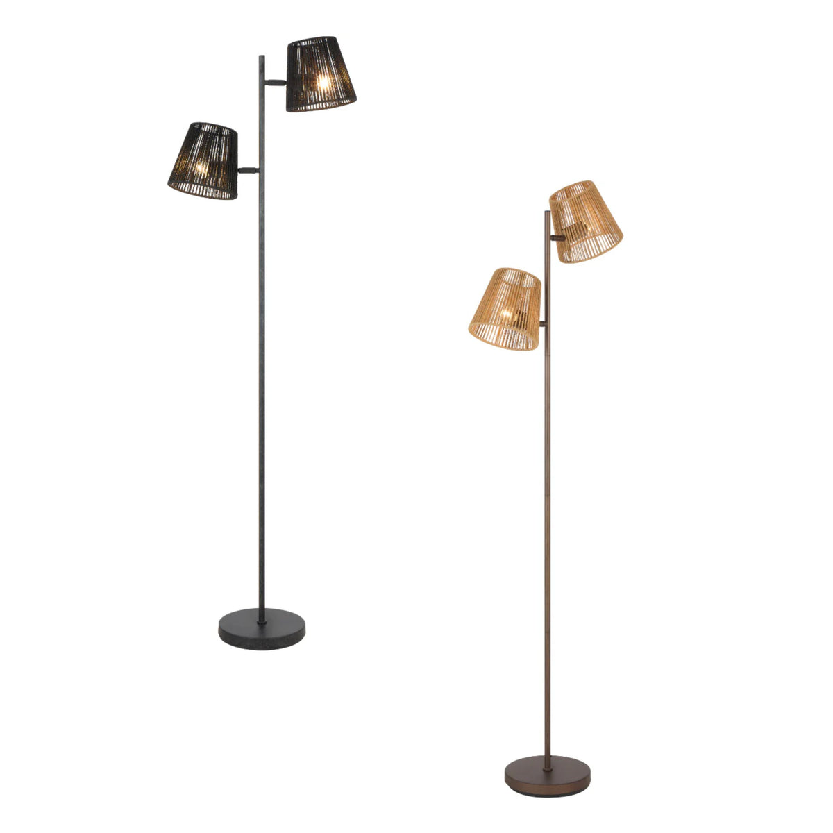 Telbix VALORA Floor Lamp - Max. 50W Total-Telbix-Ozlighting.com.au