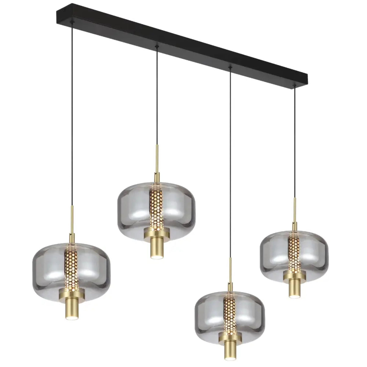 Telbix VOLEN Pendant - 4 Light Bar-Telbix-Ozlighting.com.au
