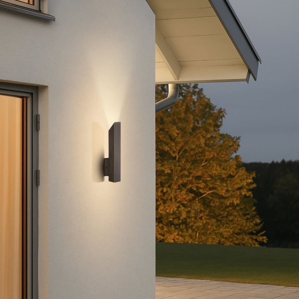 Telbix VOSTEL - 3W Exterior Wall Light-Telbix-Ozlighting.com.au