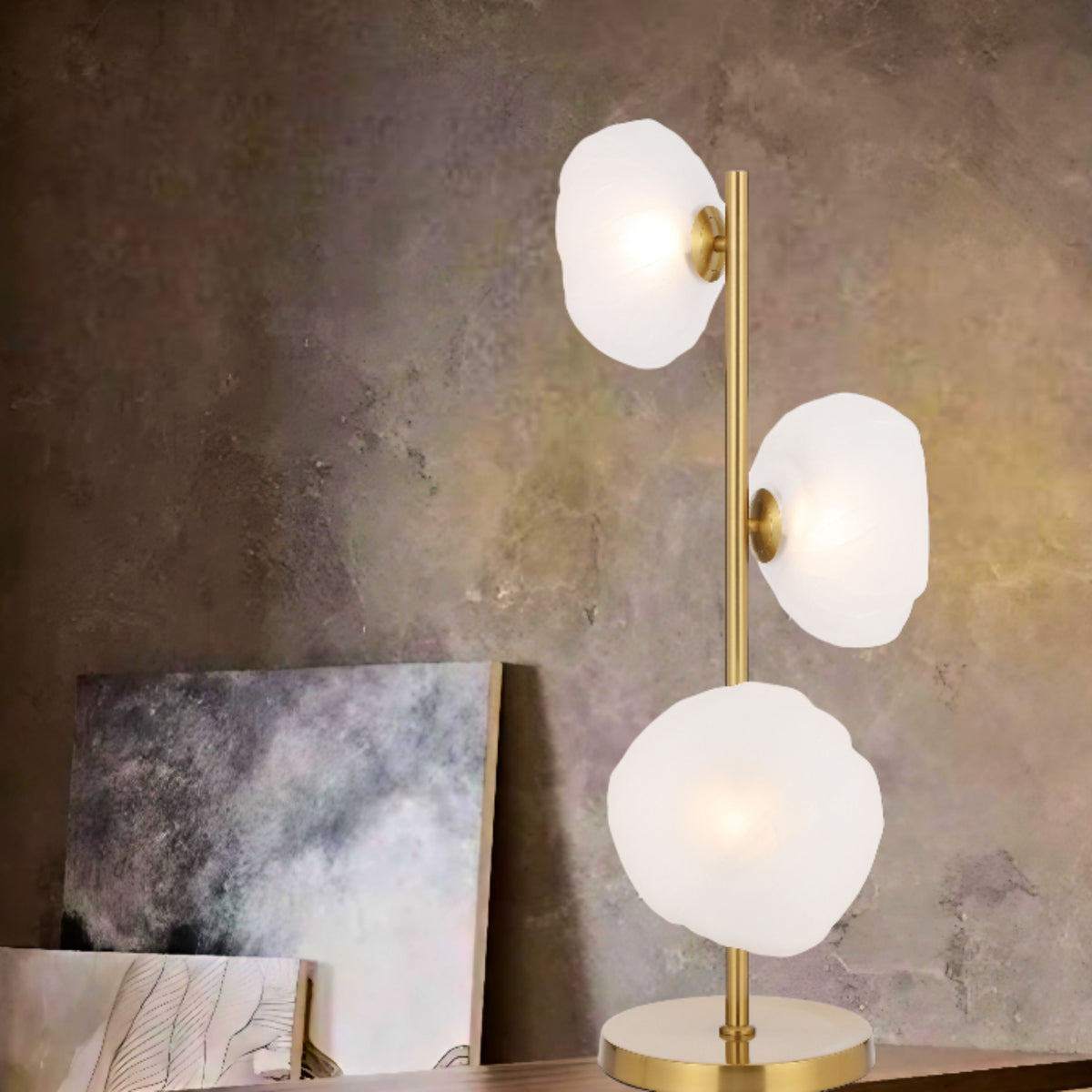 Telbix ZECCA Table Lamp - 3x6W-Telbix-Ozlighting.com.au